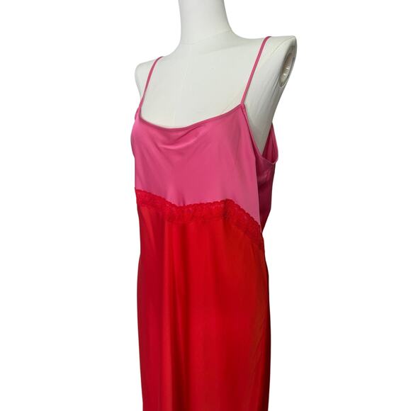 Gianni Bini Pink and Red Mini Dress - Picture 3 of 9